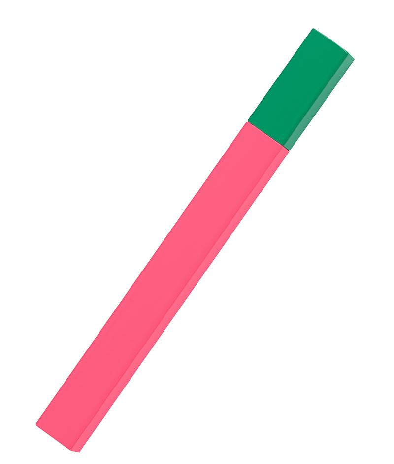 Queue Stick Lighter - Glossy Pink/Green